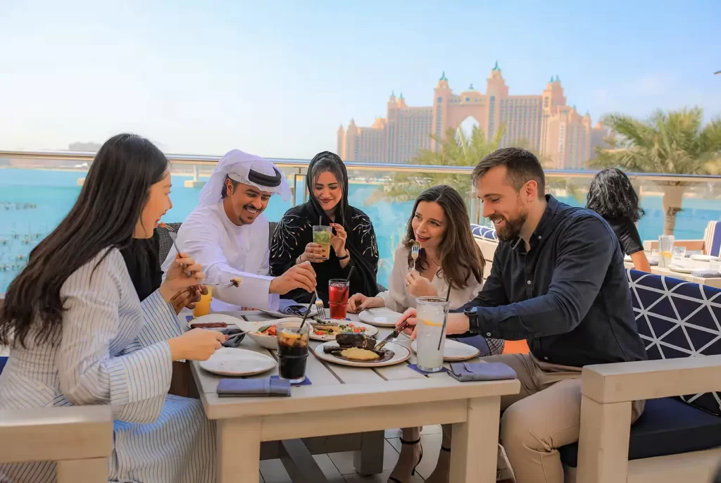 Family in Dubai Hotel